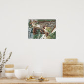 Weihnachtsbaum Sack der Hütte von Spielzeug Poster (Küche)