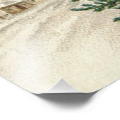 Weihnachtsbaum Sack der Spielzeugkirche Fotodruck (Ecke)