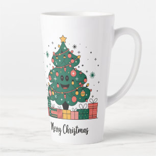 Weihnachtsbaum Saison Grüße Milchtasse