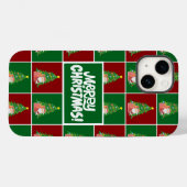 Weihnachtsbaum | Santa | anpassbar Case-Mate iPhone Hülle (Rückseite (Horizontal))