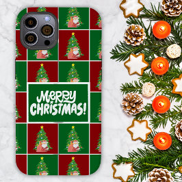 Weihnachtsbaum | Santa | anpassbar Case-Mate iPhone 14 Hülle