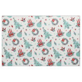Weihnachtsbaum Santa Baubles Muster Stoff (Fat Quarter (45,7 x 55,9 cm))