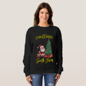 Weihnachtsbaum Santa Clause Sweatshirt (Vorne ganz)