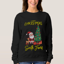 Weihnachtsbaum Santa Clause Sweatshirt