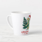 Weihnachtsbaum Santa Iguana Milchtasse (Linke Ecke)