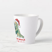 Weihnachtsbaum Santa Iguana Milchtasse (Rechte Ecke)