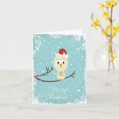 Weihnachtsbaum Santa Outdoor Foto Innen Karte (Gelbe Blume)