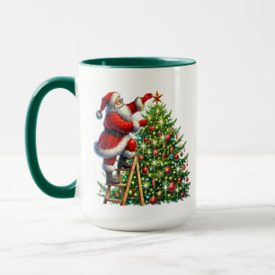 Weihnachtsbaum Santa Tasse