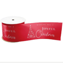 Weihnachtsbaum Satinband