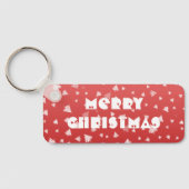 Weihnachtsbaum Schlüsselanhänger (Rückseite)