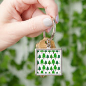 Weihnachtsbaum Schlüsselanhänger (Hand)
