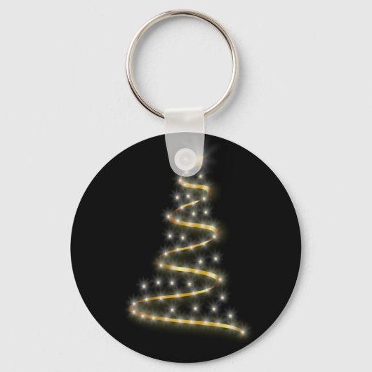 Weihnachtsbaum Schlüsselanhänger (Vorderseite)