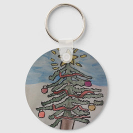 Weihnachtsbaum Schlüsselanhänger