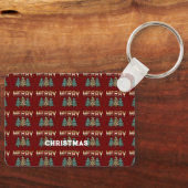 Weihnachtsbaum Schlüsselanhänger (Vorderseite)