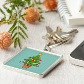 Weihnachtsbaum Schlüsselanhänger (Seite)