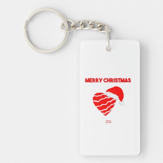 Weihnachtsbaum-Schlüsselkette Schlüsselanhänger (Vorderseite)