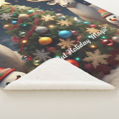 "Weihnachtsbaum-Schmuck-Designs" Sherpadecke (3/4)