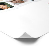 Weihnachtsbaum Schnappschüsse Kunst Poster (Ecke)