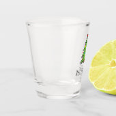 Weihnachtsbaum Schnapsglas (Links)