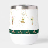 Weihnachtsbaum, Schnee, Hirschpackpapier (Vorderseite)