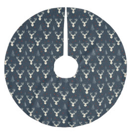 Weihnachtsbaum, Schneeflocke Polyester Weihnachtsbaumdecke