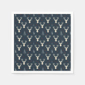 Weihnachtsbaum, Schneeflocke Serviette (Vorderseite)