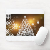Weihnachtsbaum Schneeflocken Weihnachtskarte Weihn Mousepad (Mit Mouse)
