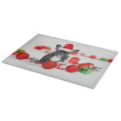 Weihnachtsbaum Schneidebrett (Ecke)