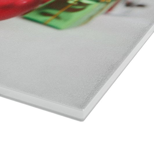 Weihnachtsbaum Schneidebrett (Ecke)