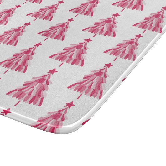 Weihnachtsbaum Schneidebrett (Ecke)