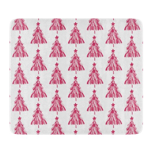 Weihnachtsbaum Schneidebrett (Vorderseite)