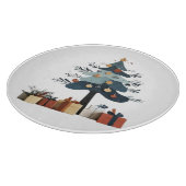 Weihnachtsbaum Schneidebrett (Ecke)