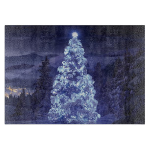 Weihnachtsbaum Schneidebrett
