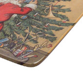 Weihnachtsbaum Schneidebrett (Ecke)