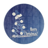 Weihnachtsbaum Schneidebrett (Vorderseite)