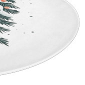 Weihnachtsbaum Schneidebrett (Ecke)