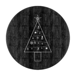 Weihnachtsbaum Schneidebrett