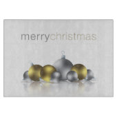 Weihnachtsbaum Schneidebrett (Vorderseite)