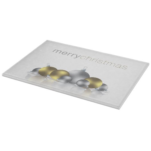 Weihnachtsbaum Schneidebrett (Ecke)