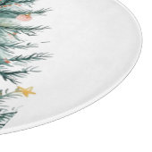 Weihnachtsbaum Schneidebrett (Ecke)