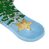 Weihnachtsbaum Schneidebrett (Ecke)