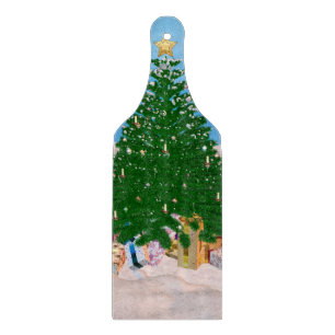 Weihnachtsbaum Schneidebrett