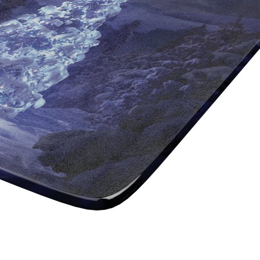 Weihnachtsbaum Schneidebrett (Ecke)