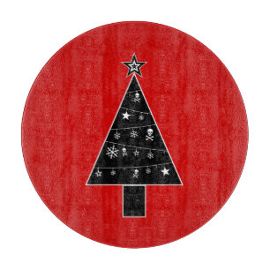 Weihnachtsbaum Schneidebrett