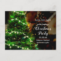 Weihnachtsbaum-Schnur der Lichter | Save the Date