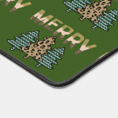 Weihnachtsbaum Schreibtischunterlage (Ecke)