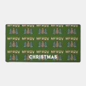 Weihnachtsbaum Schreibtischunterlage (Vorderseite)