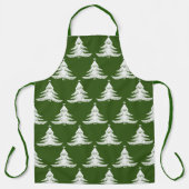 Weihnachtsbaum Schürze (Vorderseite)