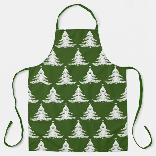 Weihnachtsbaum Schürze (Vorderseite)