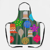 Weihnachtsbaum Schürze (Vorderseite)